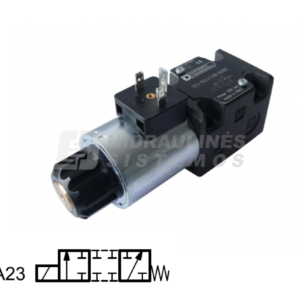 Elektromagnetinis skirstytuvas NG6 4/2 220AL (P-B.A.T.)-(P-A.B.T.) be ritės 3TA23 DUPLOMATIC