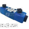 Solenoid-operated directional valve NG6 4/3, spool type 6C P-A-B-T, 220 VAC, DG4V-3 6C MUC660 Danfos