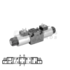 Solenoid-operated directional valve NG6 4/3, spool type 521C P-A-B-T, 024 VDC, DS3-S21/10N-D24 Duplo