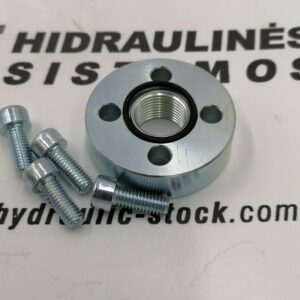 Pump flange 51mm 3/4' 0° steel F3-034