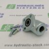 Pump flange 35mm 3/8' 90° steel RPA