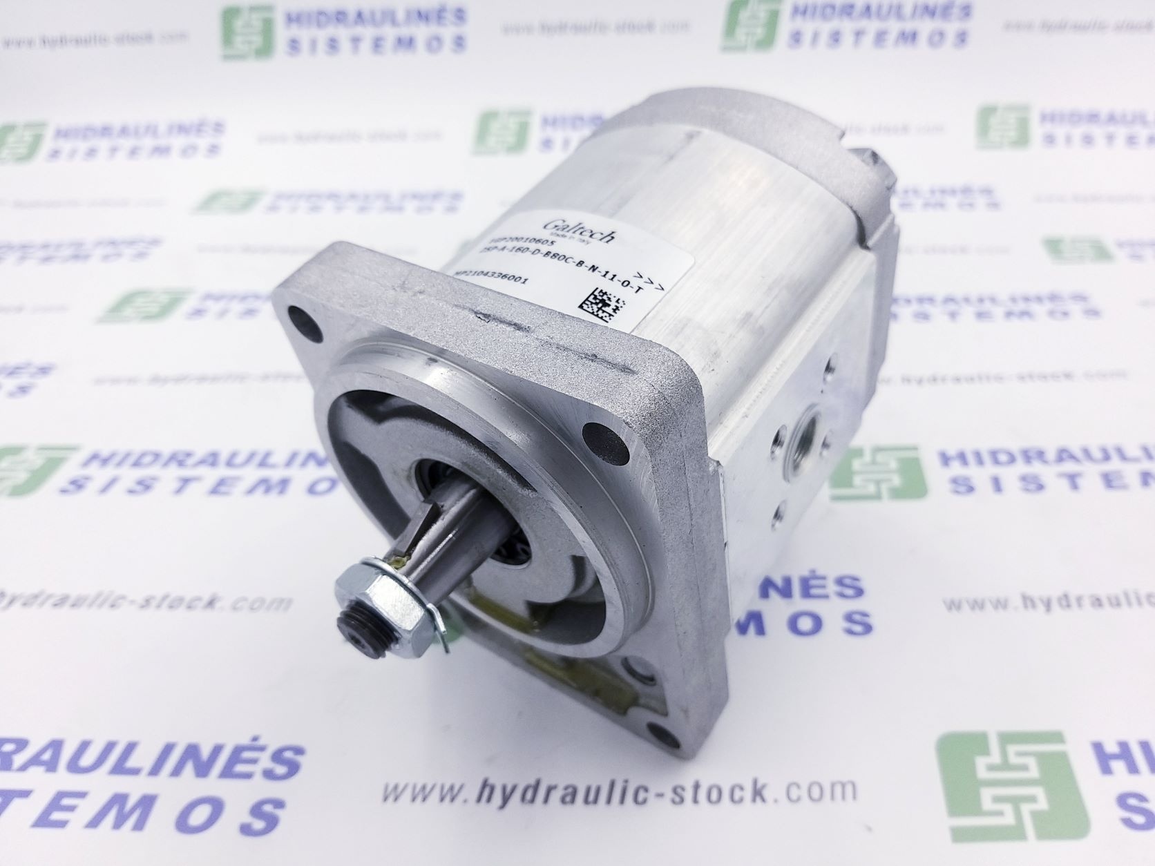 GR2 14.0 cm3/r gear pump 2XP-A-140-D-B80C-B-N-11-0-T20T15