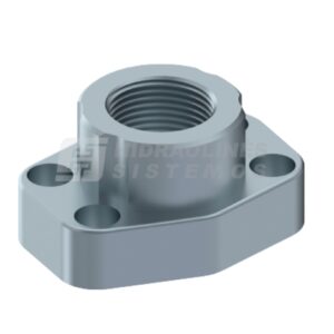 Adapter 2'1/2'v BSP x (2'1/2) SAE 3000 (M12-88,9x50,8)
