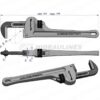 Cylinder removal key 12' 55mm (aluminum)