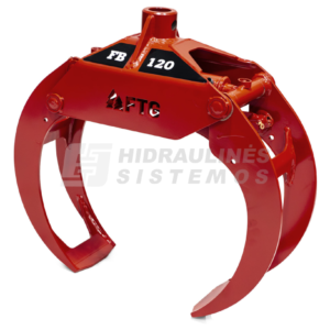 Grapple FB120, 0.12 m², 120 liters, weight 40 kg