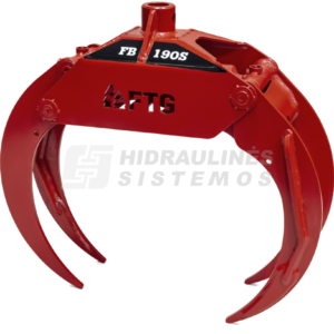 Brash grapple FB190S, 0.19 m², 190 liters, weight 73 kg
