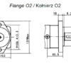 Hydraulic motor MS 100 C 32mm shaft, ALSG3-100-O2-C32-01 Ambr