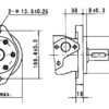 Hydraulic motor MR 100 CB 32mm shaft, ALSG2-100-O2-C32-01 Ambr