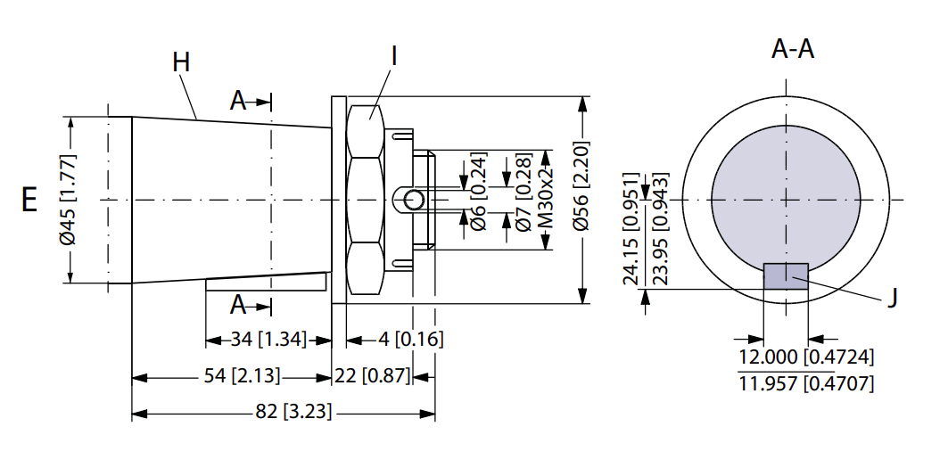 Hydraulic motor MT160 tapered 1:10, CON GSP 151B3012 Danfoss