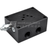 Hydraulic manifold NG10x1 ES5B12PLX3F V-320 bar with relief valve