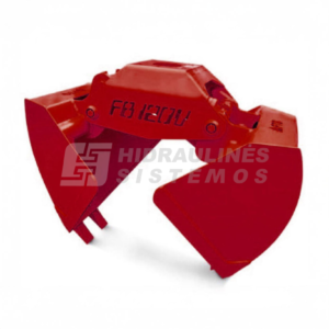 Grapple FB120, 0.12 m², 120 liters, weight 40 kg