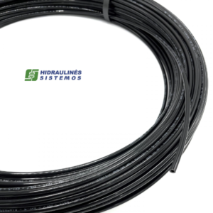 Polyamide hose 11 10x6 (black) P-33bar.