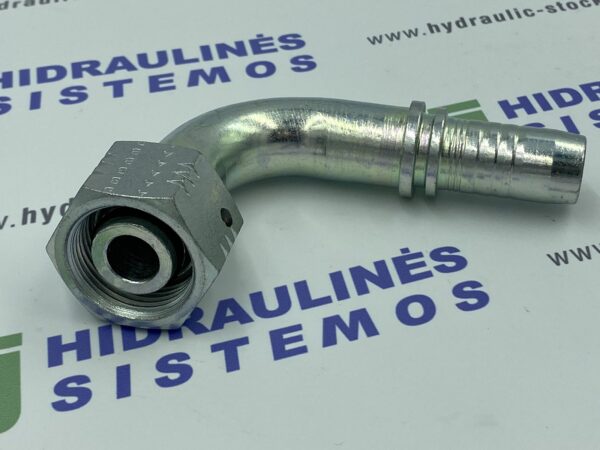 M14 DKOS 06 90° fitting for 1/8" hose