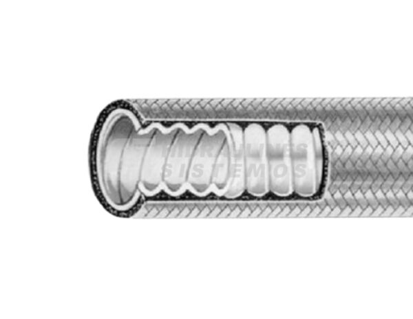DN10 3/8' 1SN PTFE smooth teflon hose