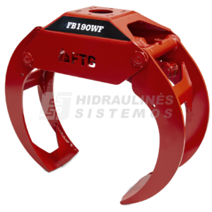 Grapple FB190, 0.19 m², 190 liters, weight81 kg