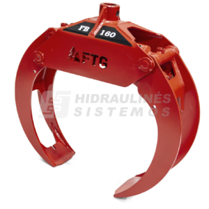 Grapple FB160, 0.16 m², 160 liters, weight 55 kg