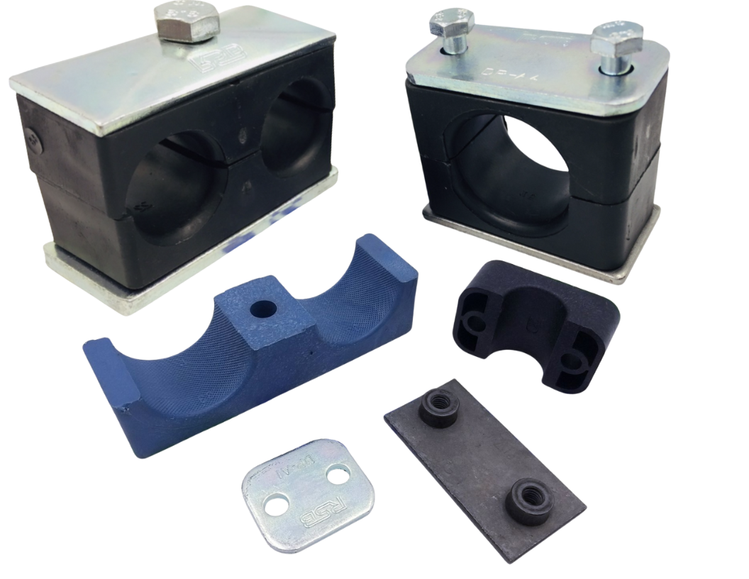 Pipe and hose clamps