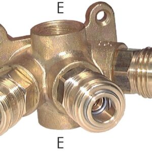 Quick connect kit 2x G 1/2" and 3xM