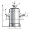 Telescopic cylinder 7-196-2549 S470 'Penta' 1204701967001