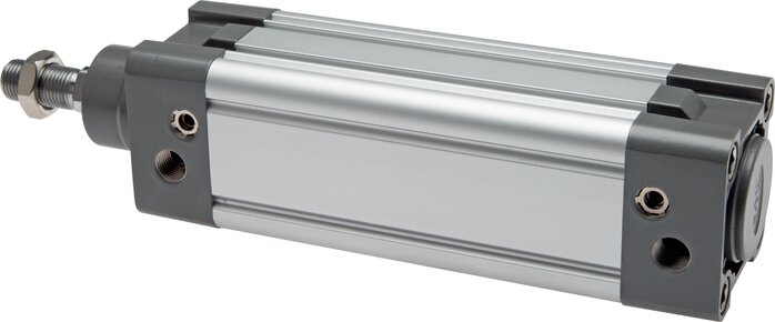 Pneumatic cylinder ISO15552 100 x 520 two-sided with a magnet