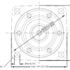 Hydraulic motor MV 630 C shaft 50 ALSG8-630-KW4-C50-02