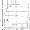 Hydraulic motor MV 800 C 50mm shaft