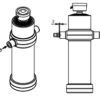 Telescopic cylinder 7-174-1488 HP SC 'Penta' 22000C1747002