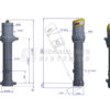 Telescopic cylinder 5-169-5830 FC A169-5-05830-014-K1050 HYVA 70526456