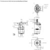 Hydraulic motor MP 200 C 25mm shaft, OMP X 200 White