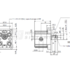 GR1 2.6cc gear pump LV-1P/2.6 cm3/rev L1P2102FBBA