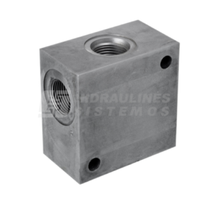 Valve housing 2/2 C-12-2 BSP 3/4' 23.75mm 1-1/16 UNF 210 bar EATON