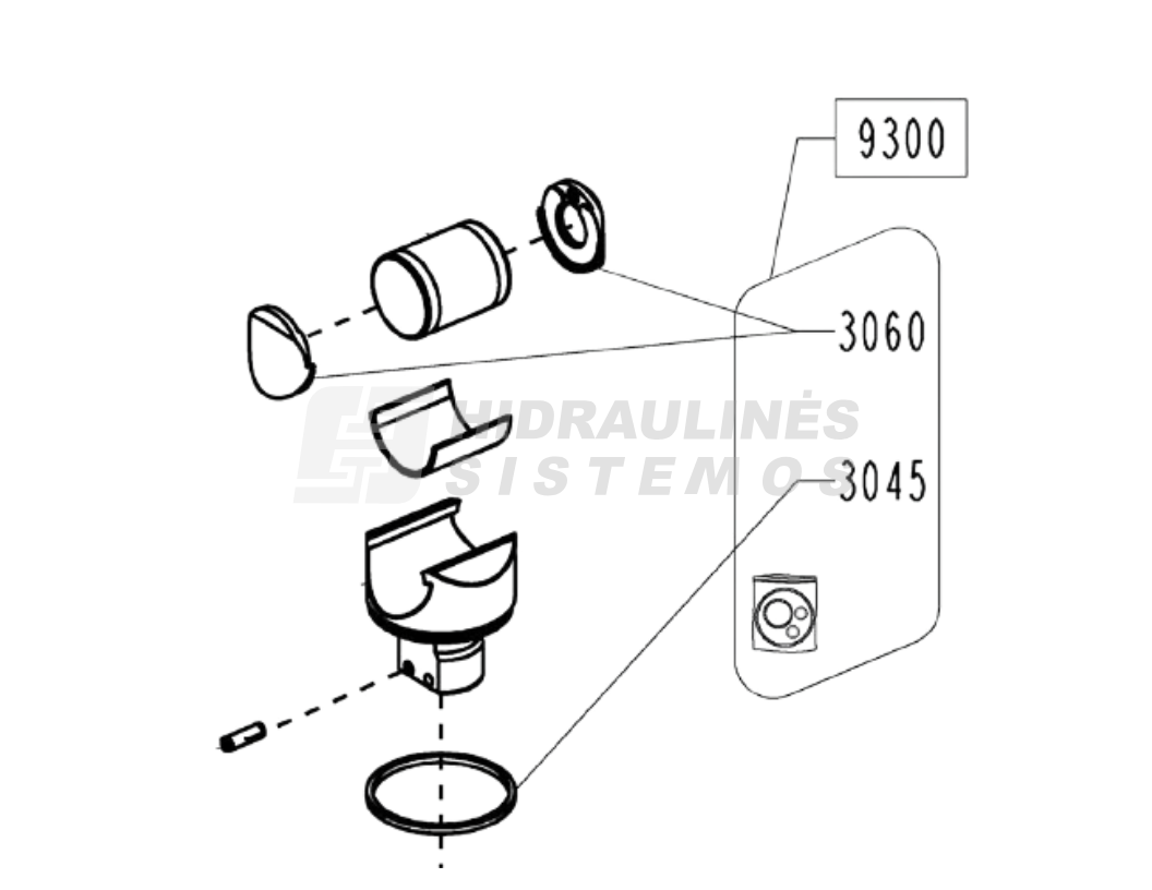 KITAM-INSPECT-BCYL-E-38.5-SE Poclain B70857S