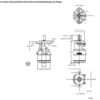 Hydraulic motor MR 160 C 25mm shaft, OMR X 160 White