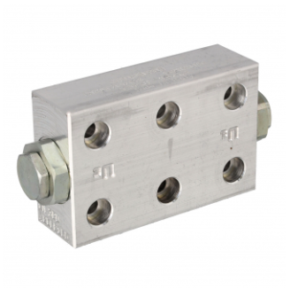 DOUBLE PILOT OPERATED CHECK VALVE VBPDF 1/2' 350 bar 50 l/min
