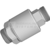 Rotary coupling K100 ORFS 1"-14 UNS MxM Indexator