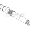 Shaft 13T 28/32CC C001