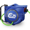 Automatic reel for compressed air with hose HI-VIS 8x12 10m CEJN