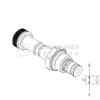 Valve 2/2 D12.6 3/4 JIC NO 300bar solenoid d13 30 l/min with coil ELT Fluid E08N-23L