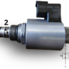 Valve 2/2 D12.6 3/4 JIC NO 300bar solenoid d13 30 l/min with coil ELT Fluid E08N-23L