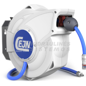 Food Grade Automatic Air Hose Reel with 17 m PUR Hose 8×12 mm CEJN 199112196