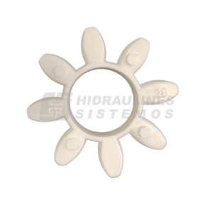 Elastic spider star Rotex 28 white D-65 d-30 h-19 KTR