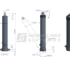 Telescopic cylinder FE A169-5-05630-009-K1459 HYVA
