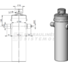 Telescopic cylinder BL495-2140-140-5 'Penta', 13-22t, 3104951405005