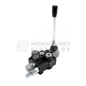 Hydraulic distributor 1-section 40L VOIMA, for 1 way cylinder.