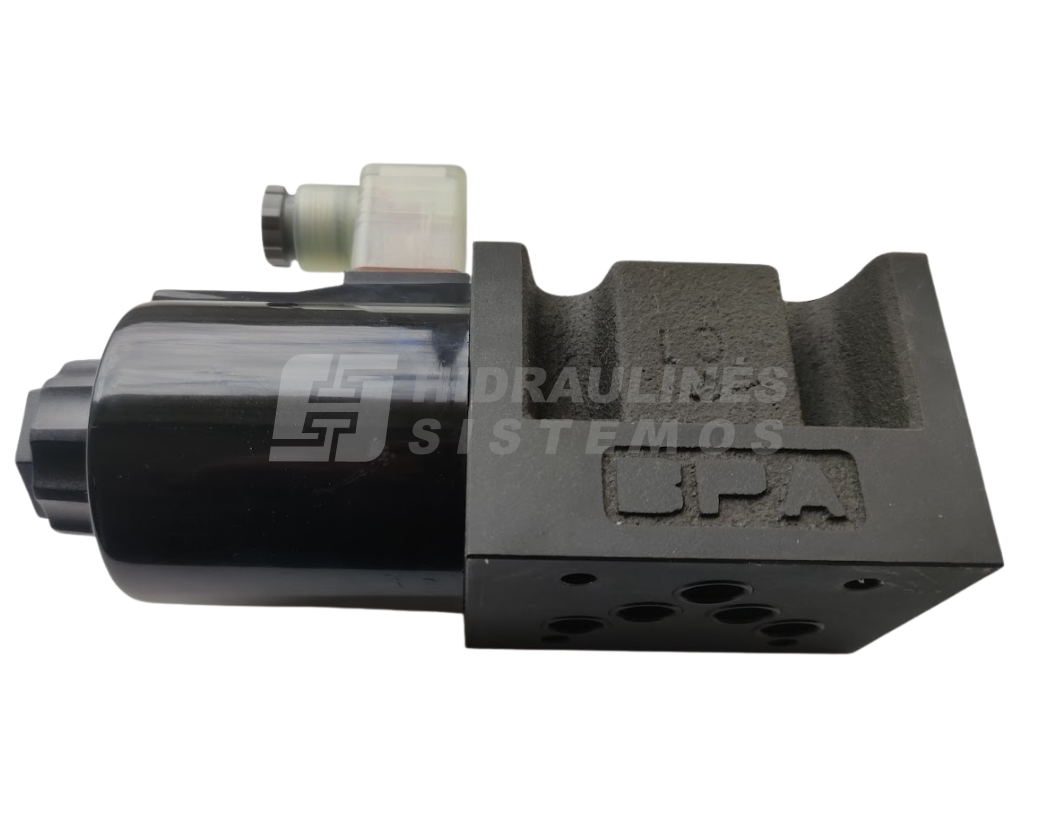 Solenoid valve NG10 4/2 22AL P-B.A.T.(P-A.B.T.) 024 VDC coil on b side