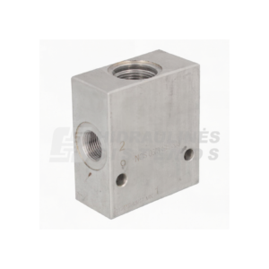 Valve housing 3/2 C-12-3 BSP 3/8' 18/19mm M22x1,5 SE NCS06/3