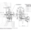 Control valve 1 sec. 120 ltr. Q95 3/4' BSP 1x111, for motors