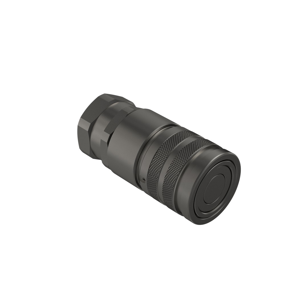 Quick coupling 08 F UNF 7/8' - 14 -female Flat face 350 bar, seria FASTER