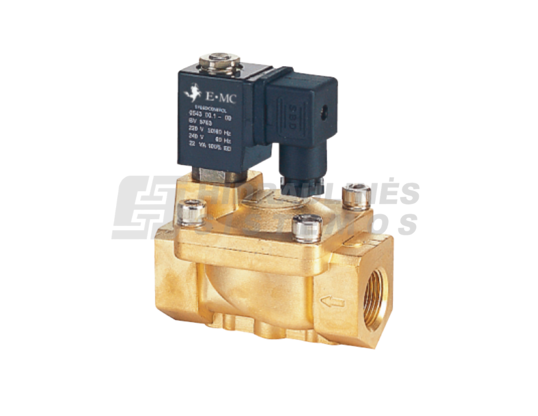 Low pressure valve 2/2 G1/8 NC 24VDC 0-13bar