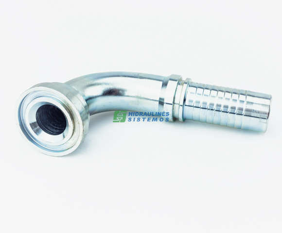 FL SFL 71.6 (2") 90° fitting for 2-1/2" hose SAE 3000, M23391-40-32